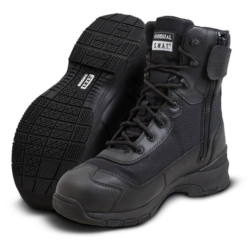 Swat boots side zip hotsell